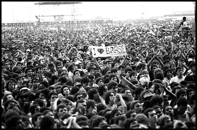 Show Rock in Rio - Ensaio Presença Americana no Brasil: Um Registro Visual, Rio de Janeiro RJ, 1985