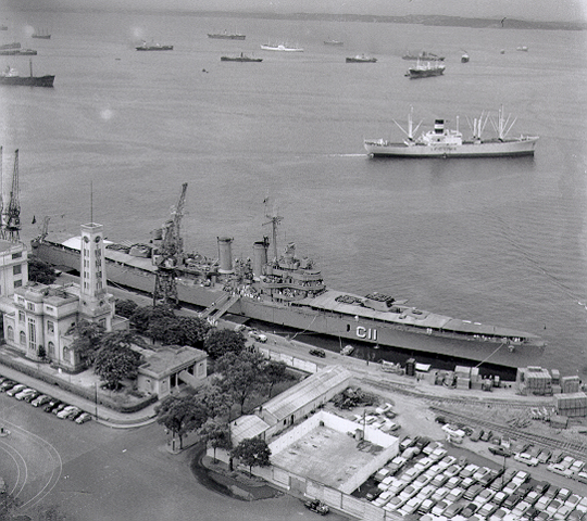 Praça Mauá, Rio de Janeiro RJ, 1954