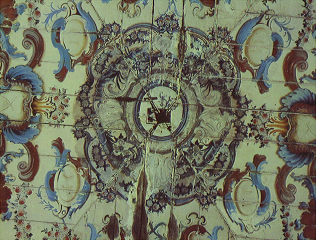 Igreja e Convento de Santo Antônio (detalhe do forro da capela-mor)