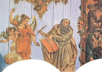 São Mateus (detalhe - painel lateral da capela-mor)