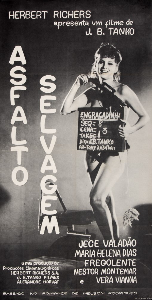 Cartaz do filme Asfalto Selvagem Enciclopédia Itaú Cultural